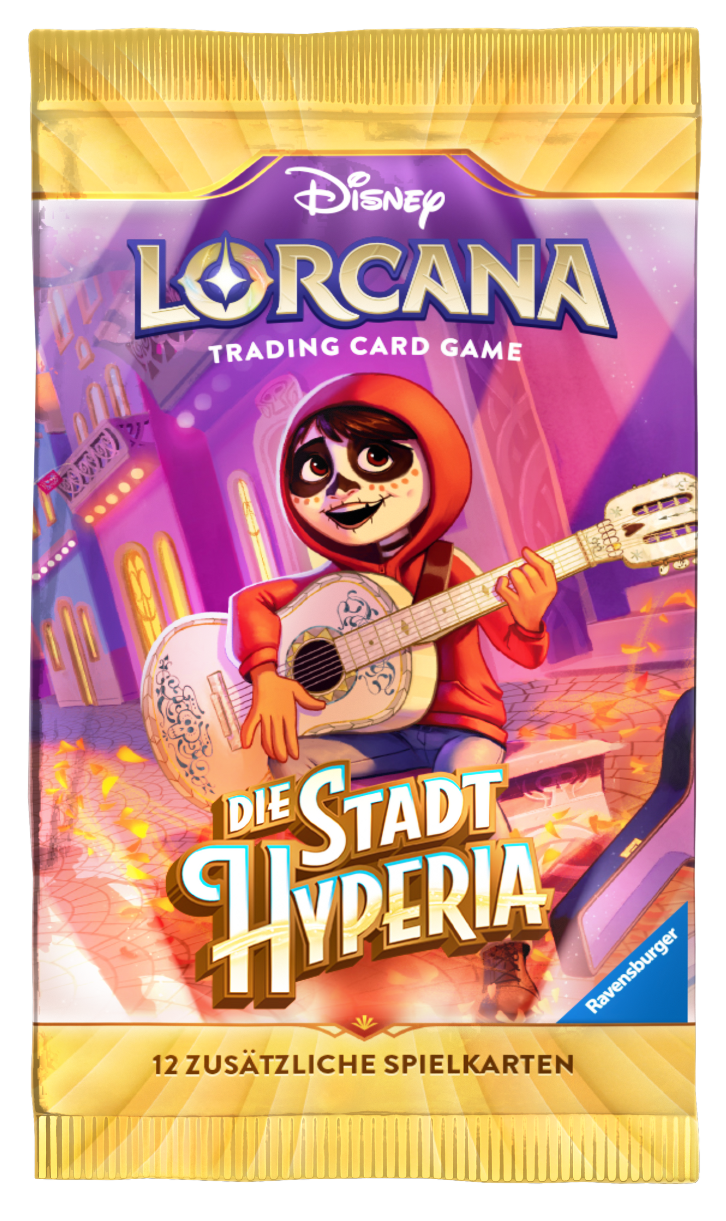 Disney Lorcana Die Stadt Hyperia Booster Display 24 Booster Deutsch