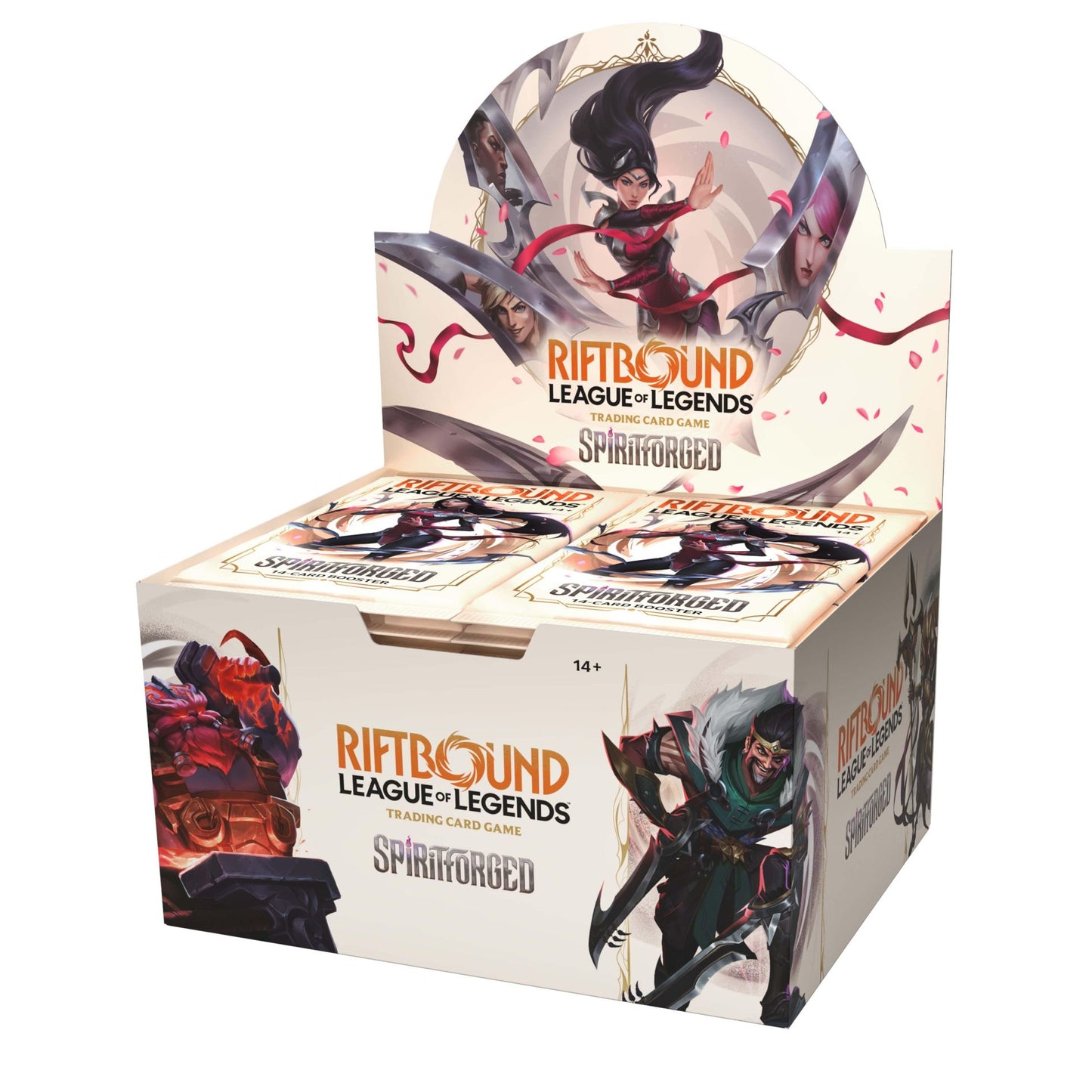 Riftbound League of Legends - Spiritforged Booster Display (24 packs)