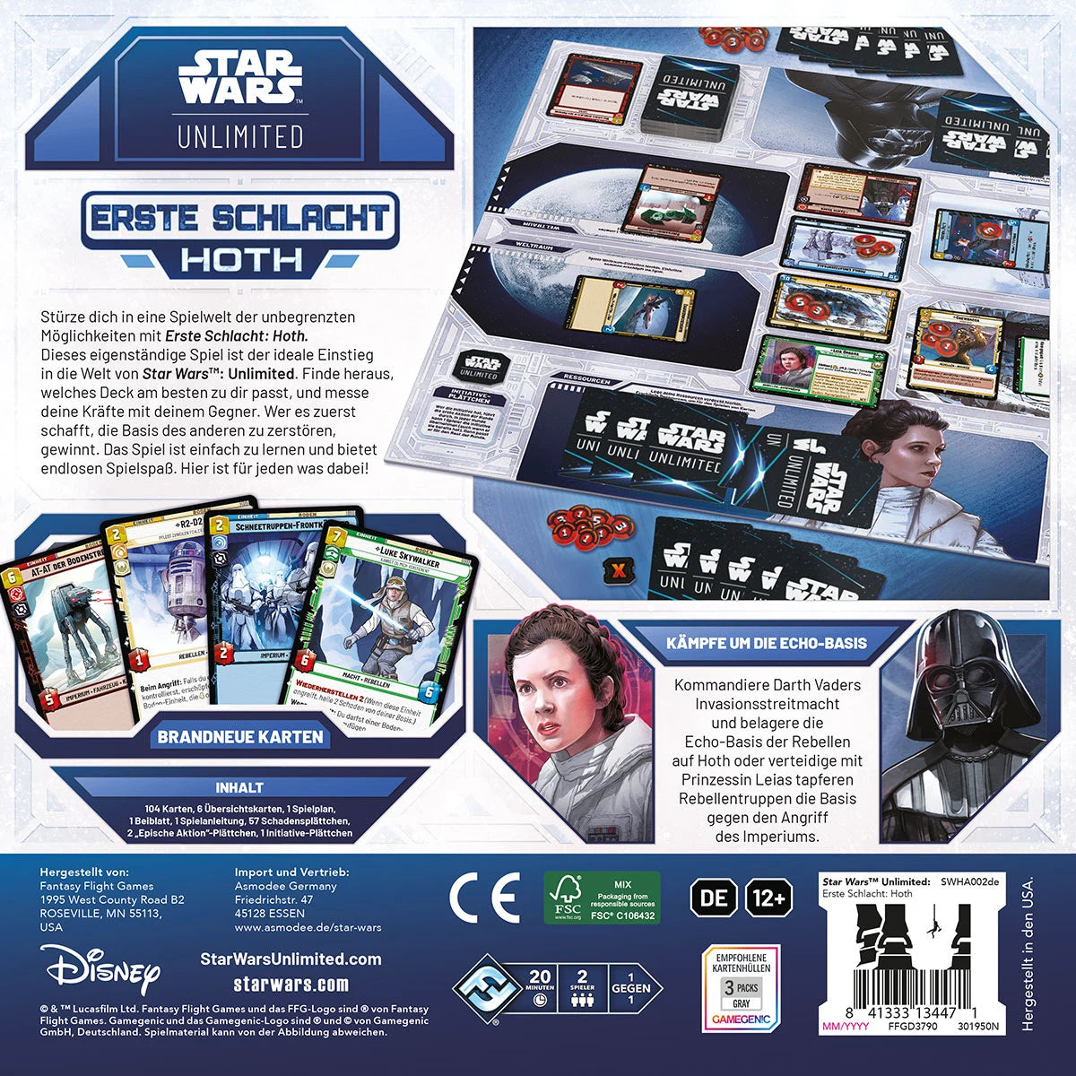 Star Wars Unlimited Intro Battle Hoth Deutsch