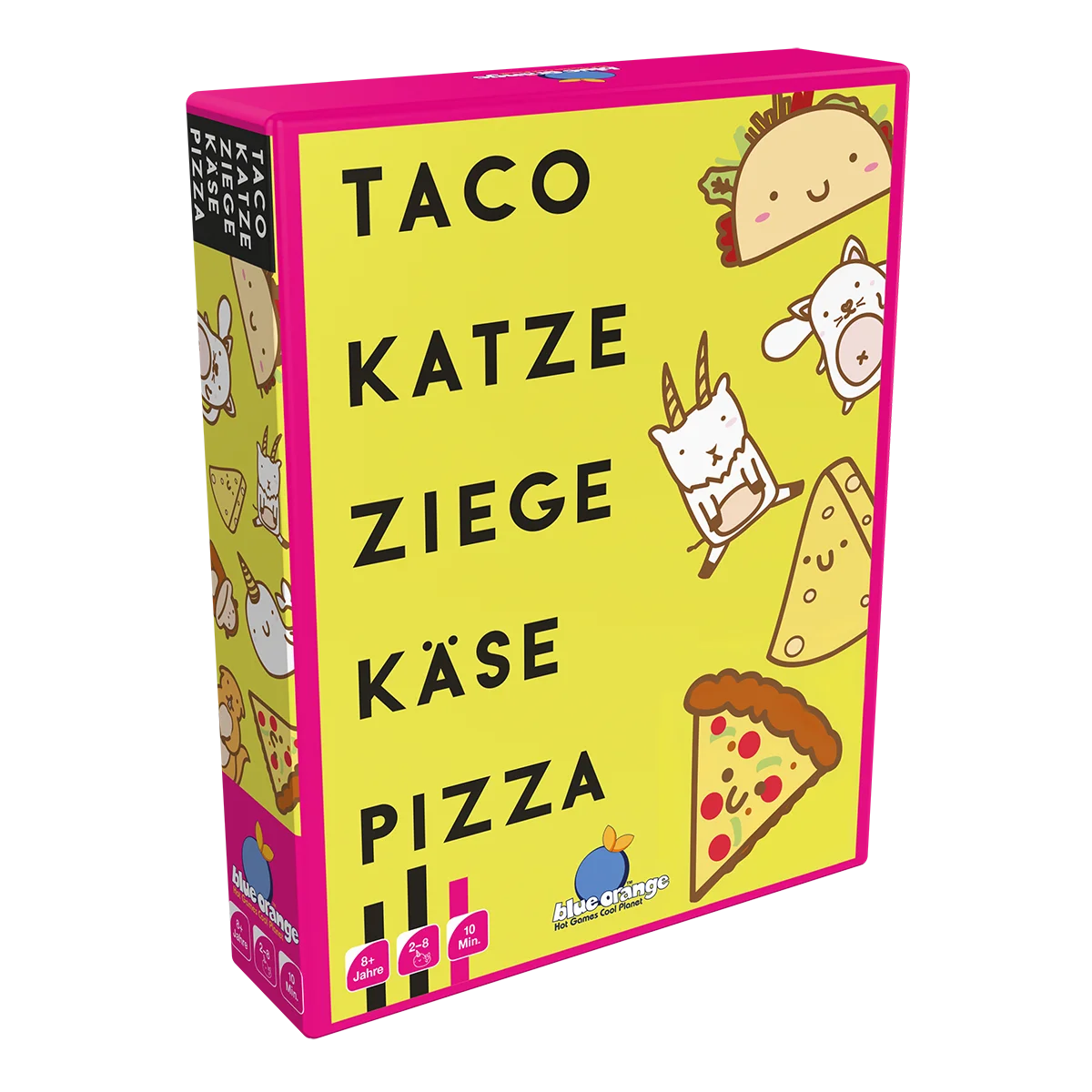 Taco Katze Ziege Käse Pizza