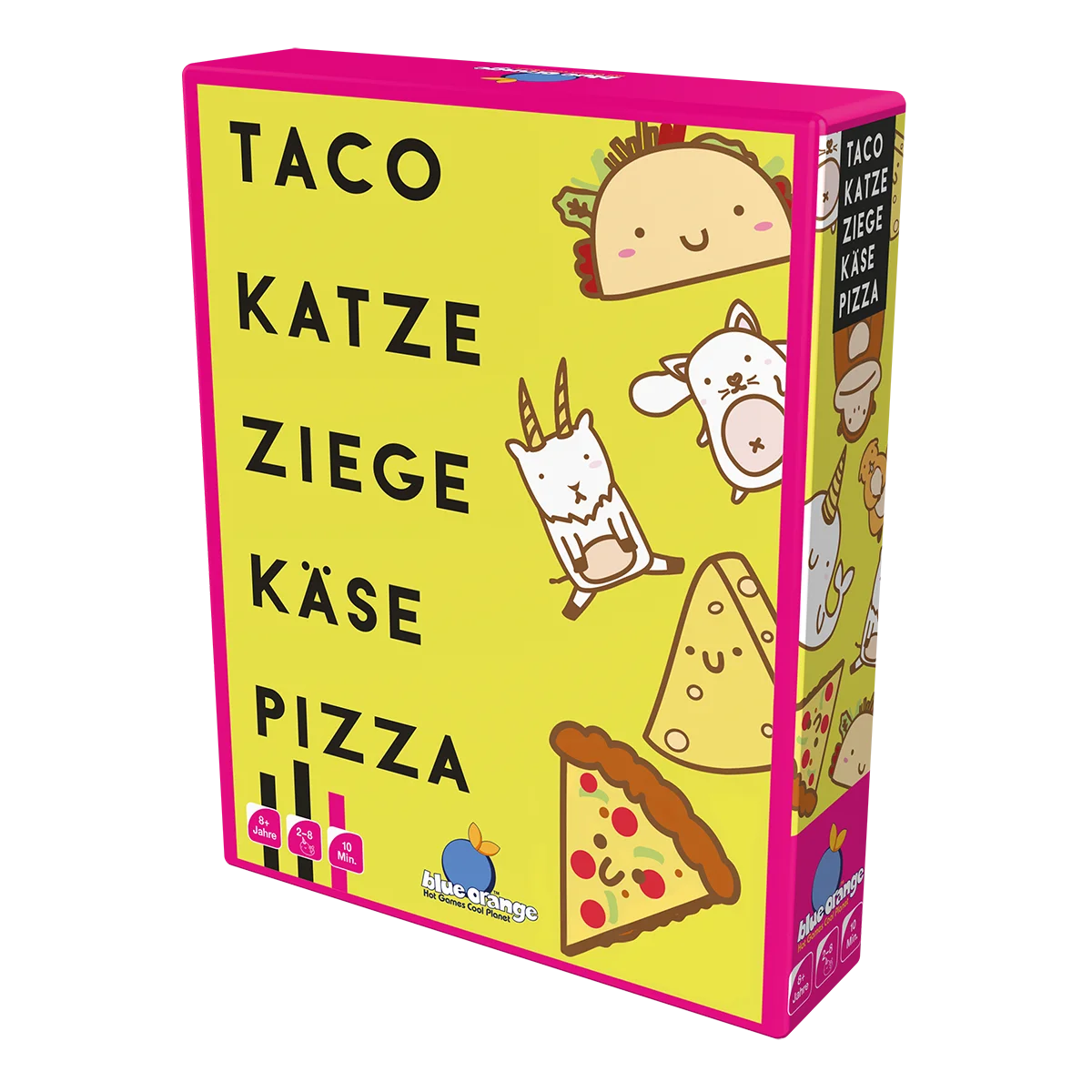 Taco Katze Ziege Käse Pizza