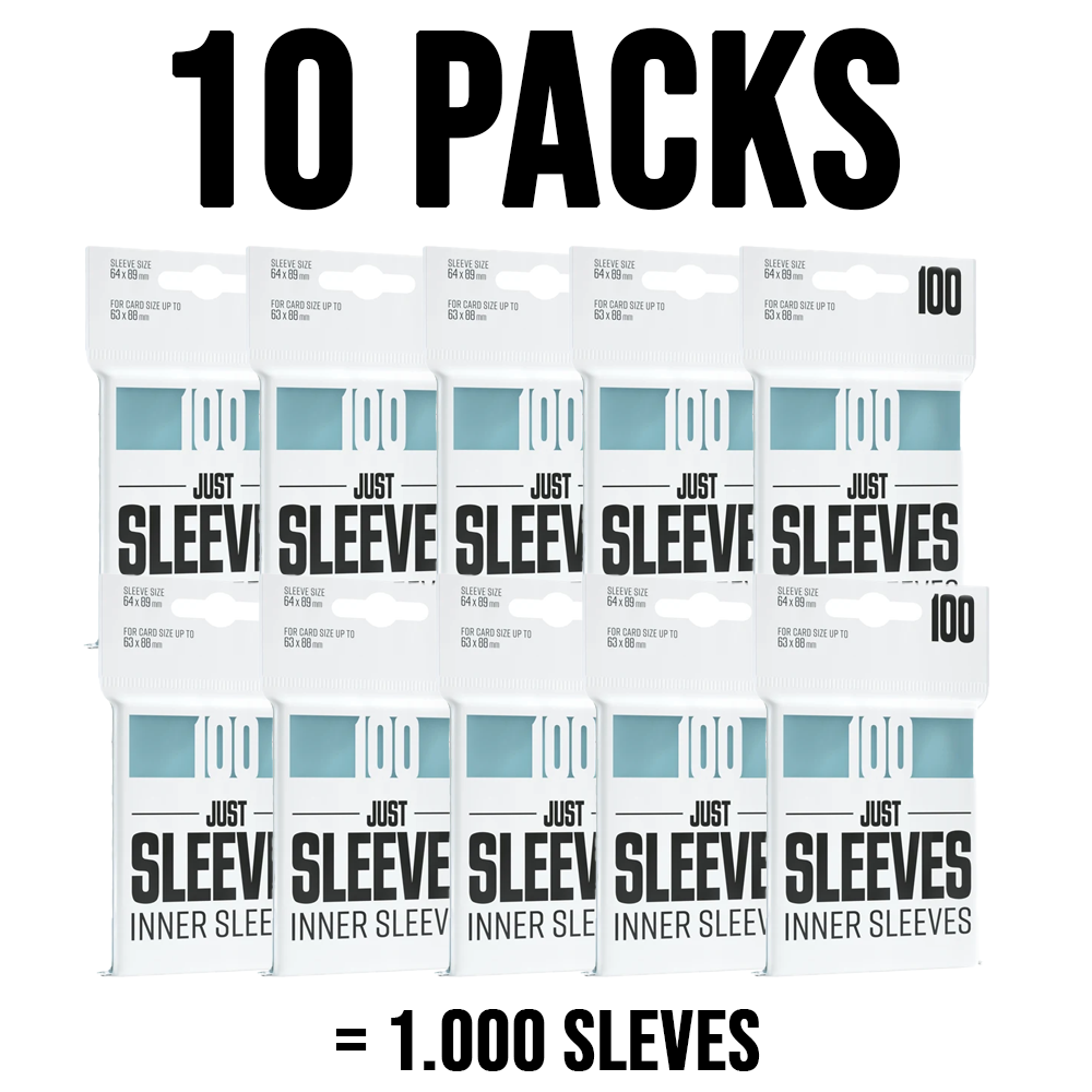 Inner Sleeves | 1000 Stück | Star Wars, Pokémon, Magic | Just Sleeves| Gamegenic