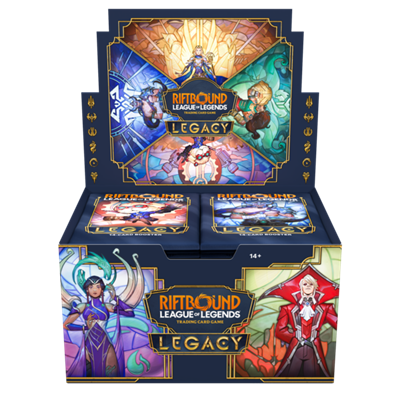 Riftbound League of Legends TCG Legacy Booster Display 24 packs EN