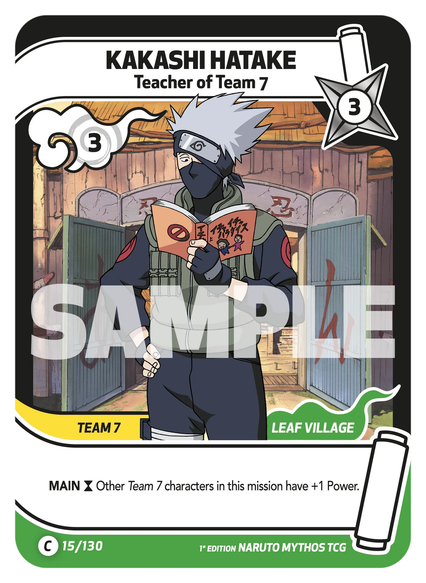 Naruto Mythos TCG Display - Englisch