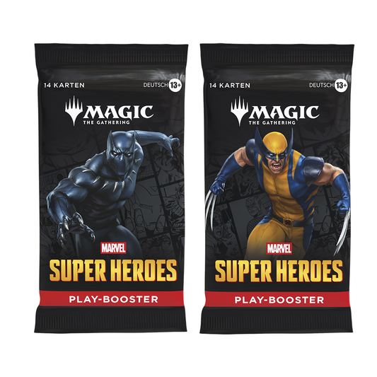 Magic the Gathering Marvel Super Heroes 2x Booster Deutsch