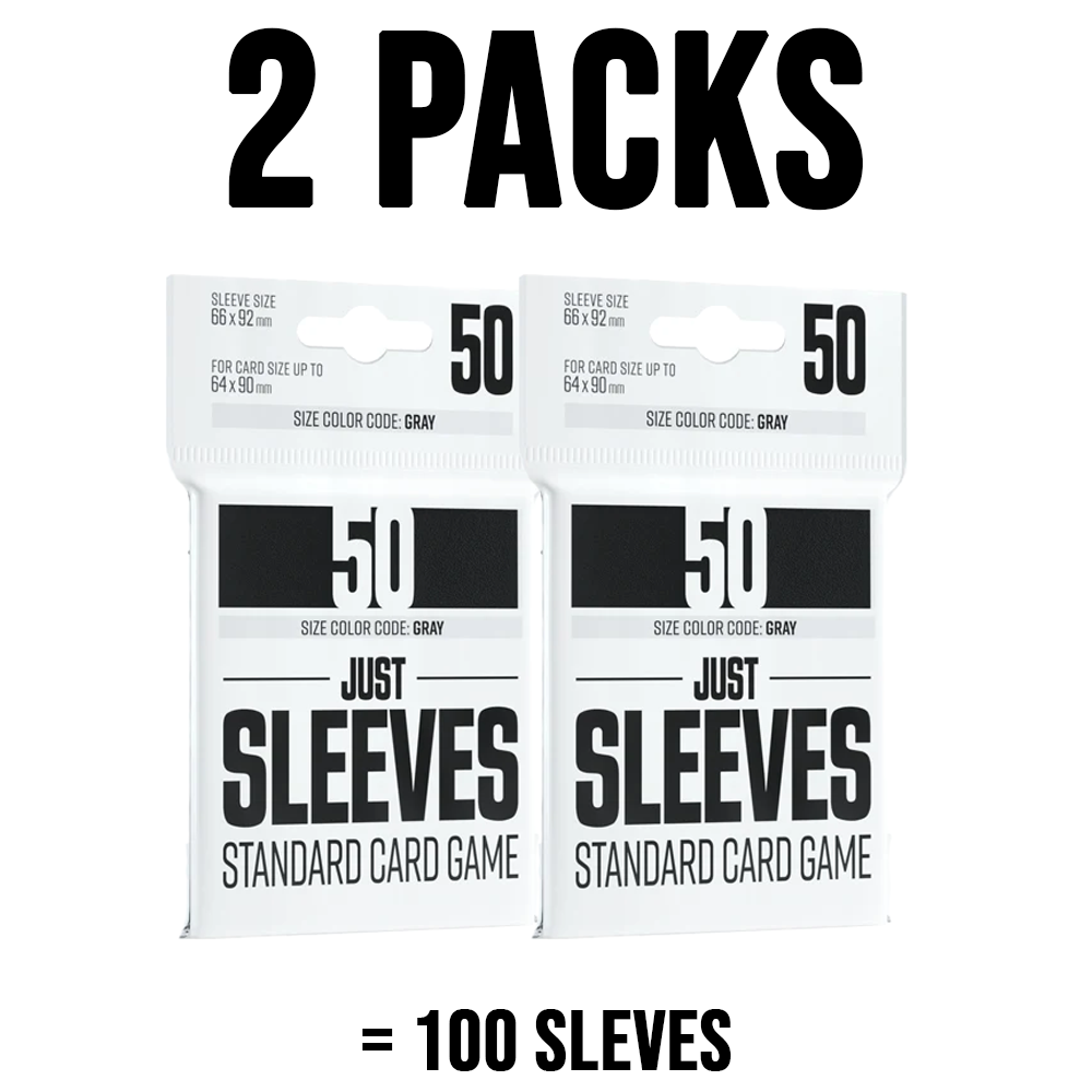 Play Sleeves | 100 Stück Just Sleeves | Verschiedene Farben verfügbar