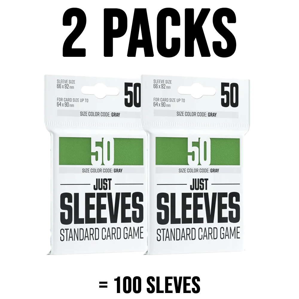 Play Sleeves | 100 Stück Just Sleeves | Verschiedene Farben verfügbar