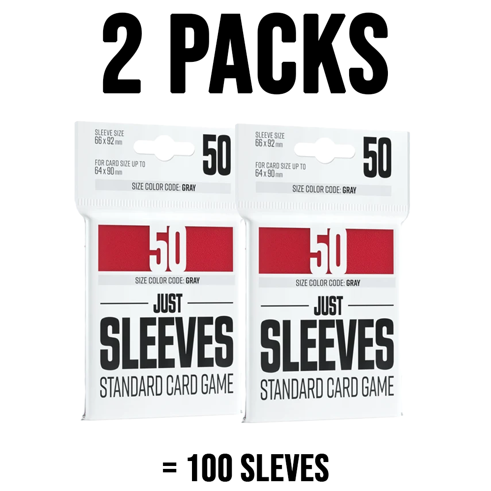 Play Sleeves | 100 Stück Just Sleeves | Verschiedene Farben verfügbar