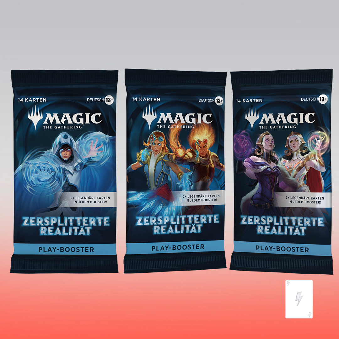 Magic the Gathering Reality Fracture 3x Booster Deutsch