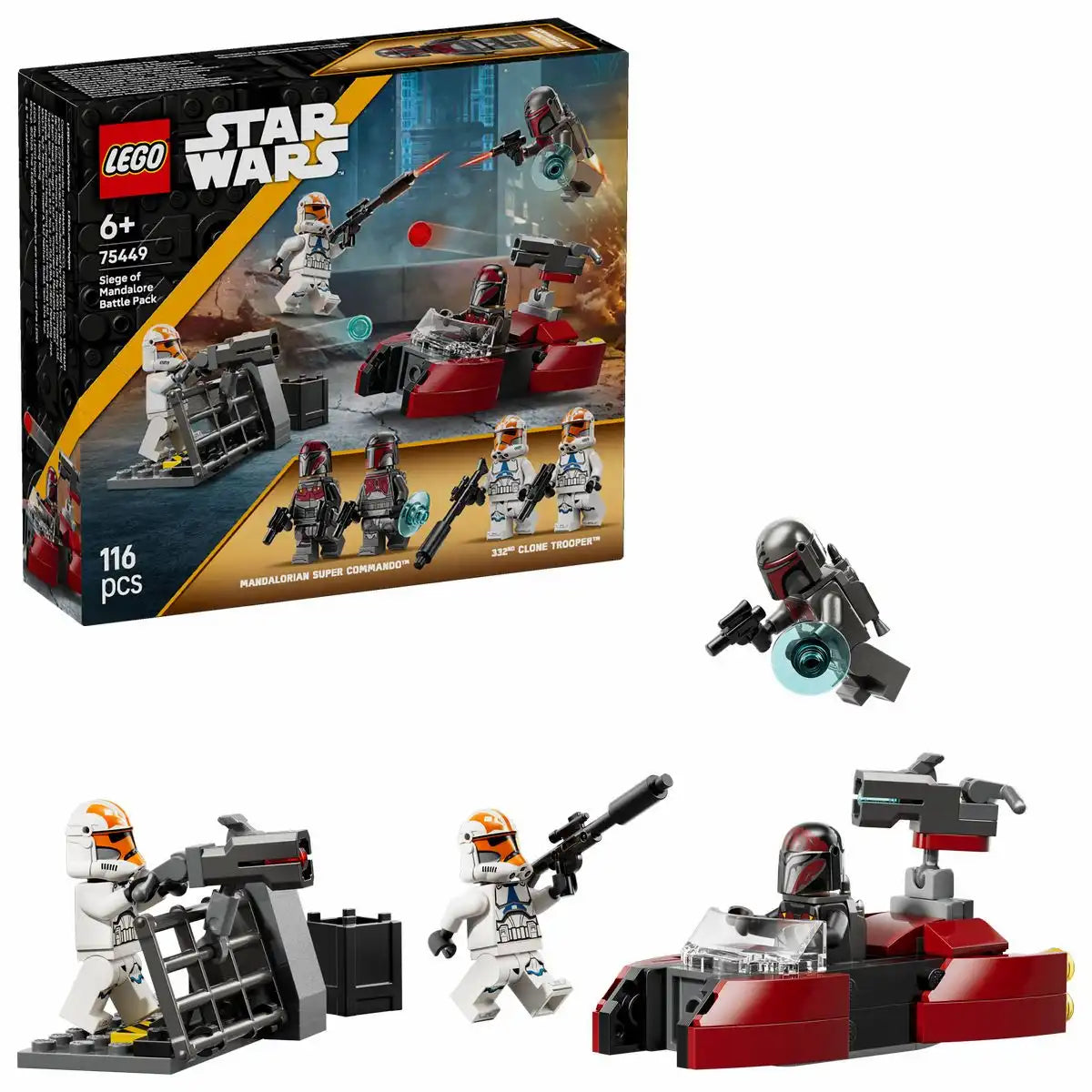 Lego Star Wars 75449 Belagerung von Mandalore Battle Pack