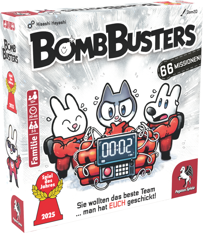 Bomb Busters Spiel des Jahres 2025