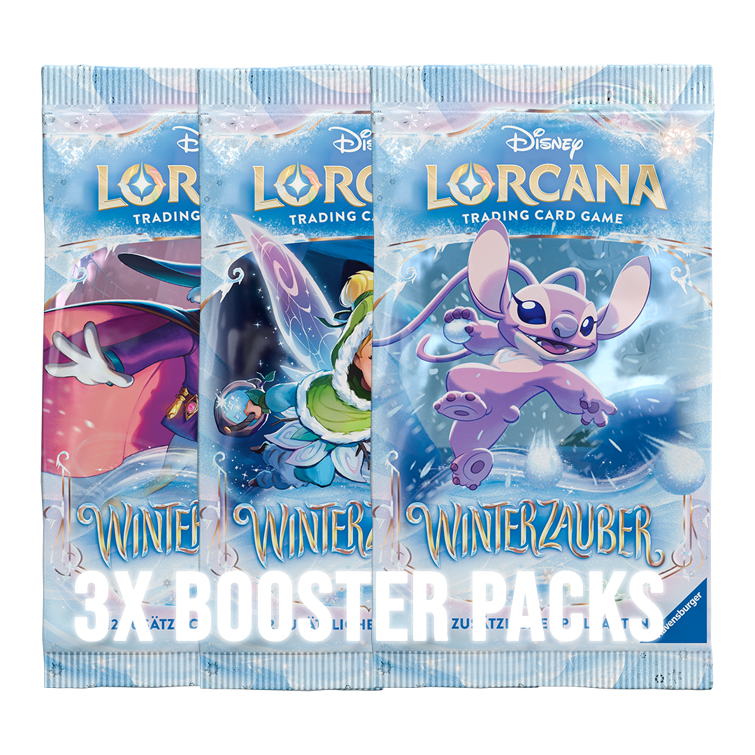 Disney Lorcana Winterzauber Booster Pack Deutsch