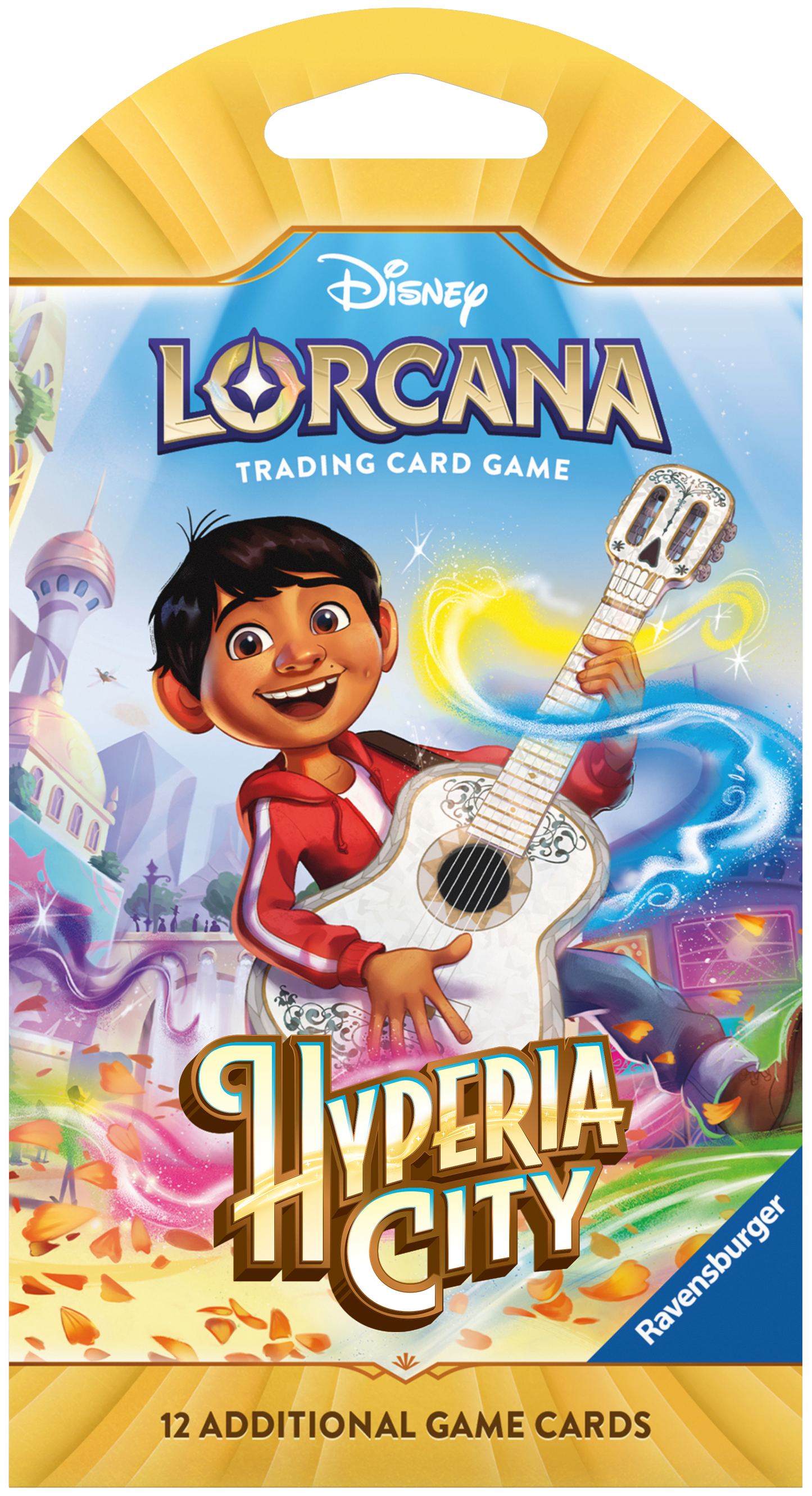 Disney Lorcana Hyperia City Booster Display 24 Booster Englisch