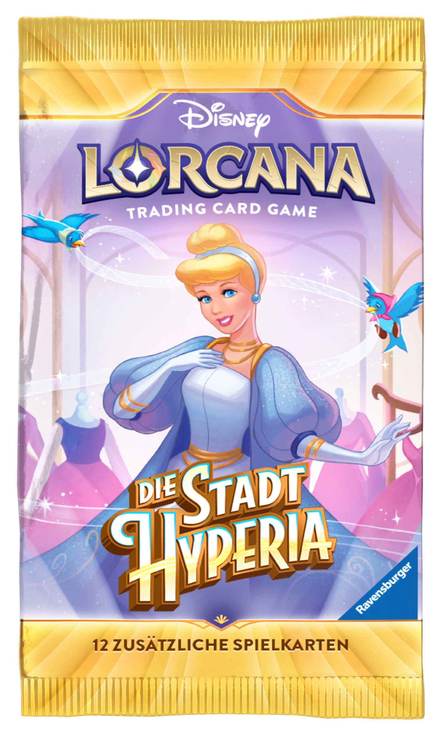 Disney Lorcana Die Stadt Hyperia Booster Display 24 Booster Deutsch