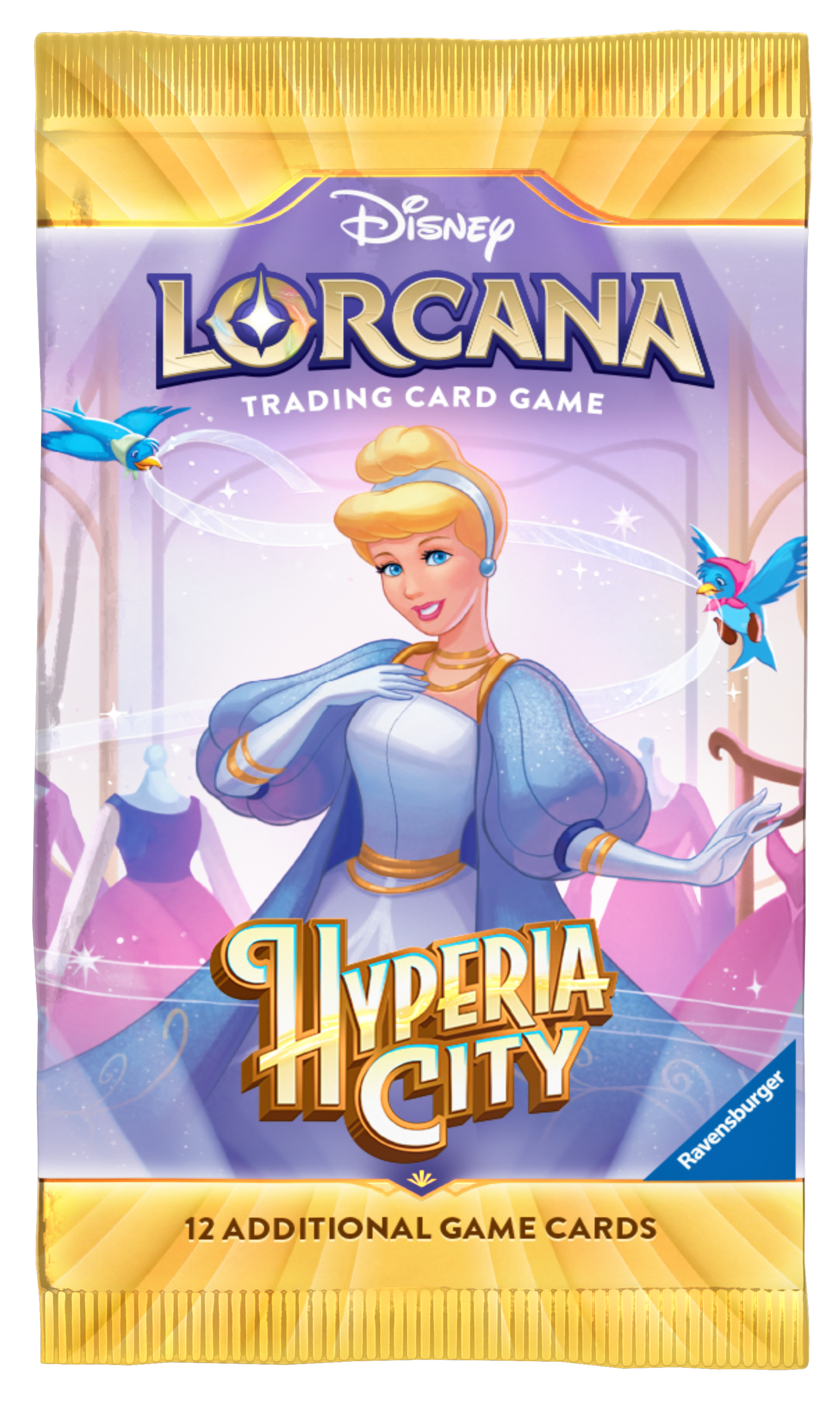 Disney Lorcana Hyperia City Booster Display 24 Booster Englisch