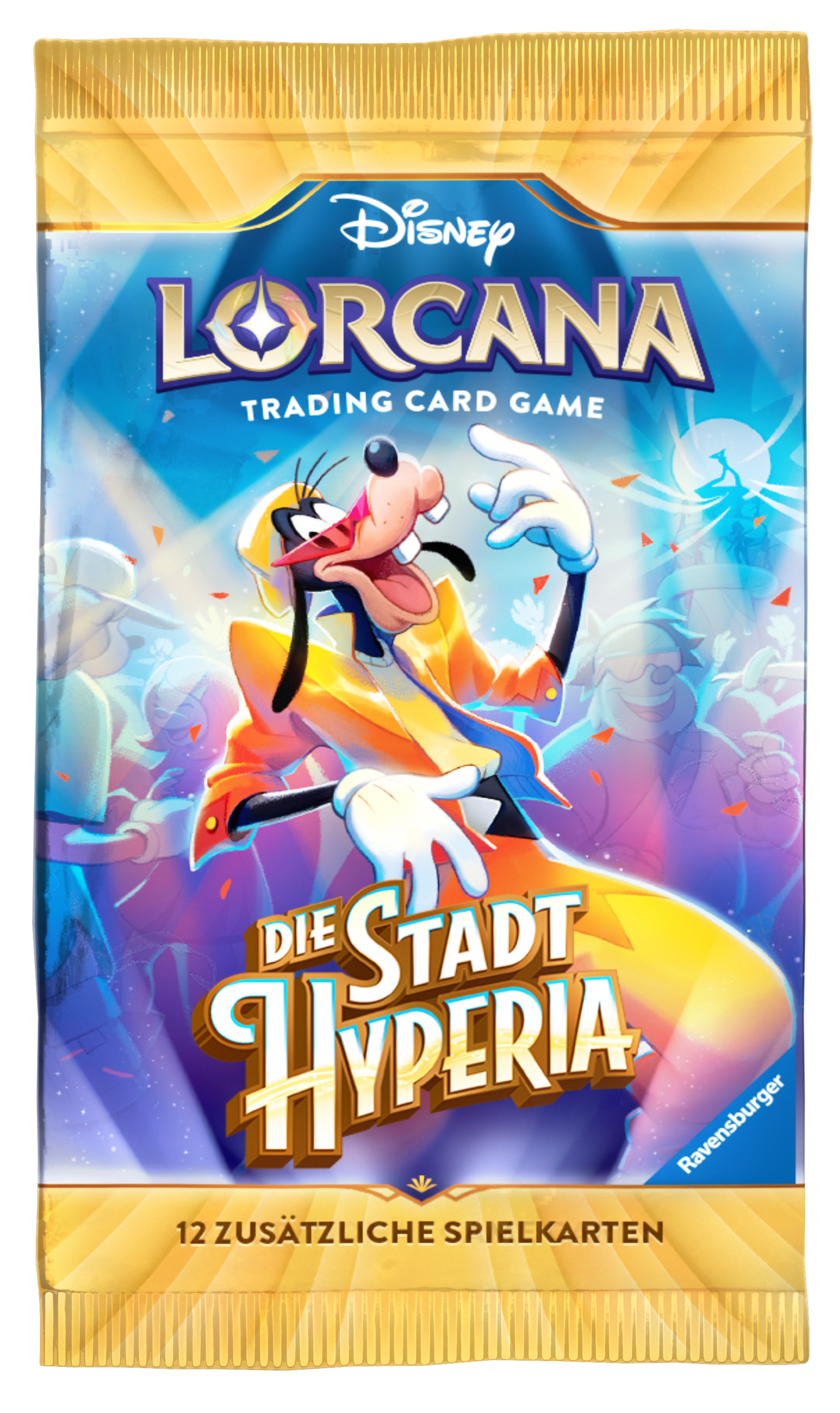 Disney Lorcana Die Stadt Hyperia Booster Display 24 Booster Deutsch