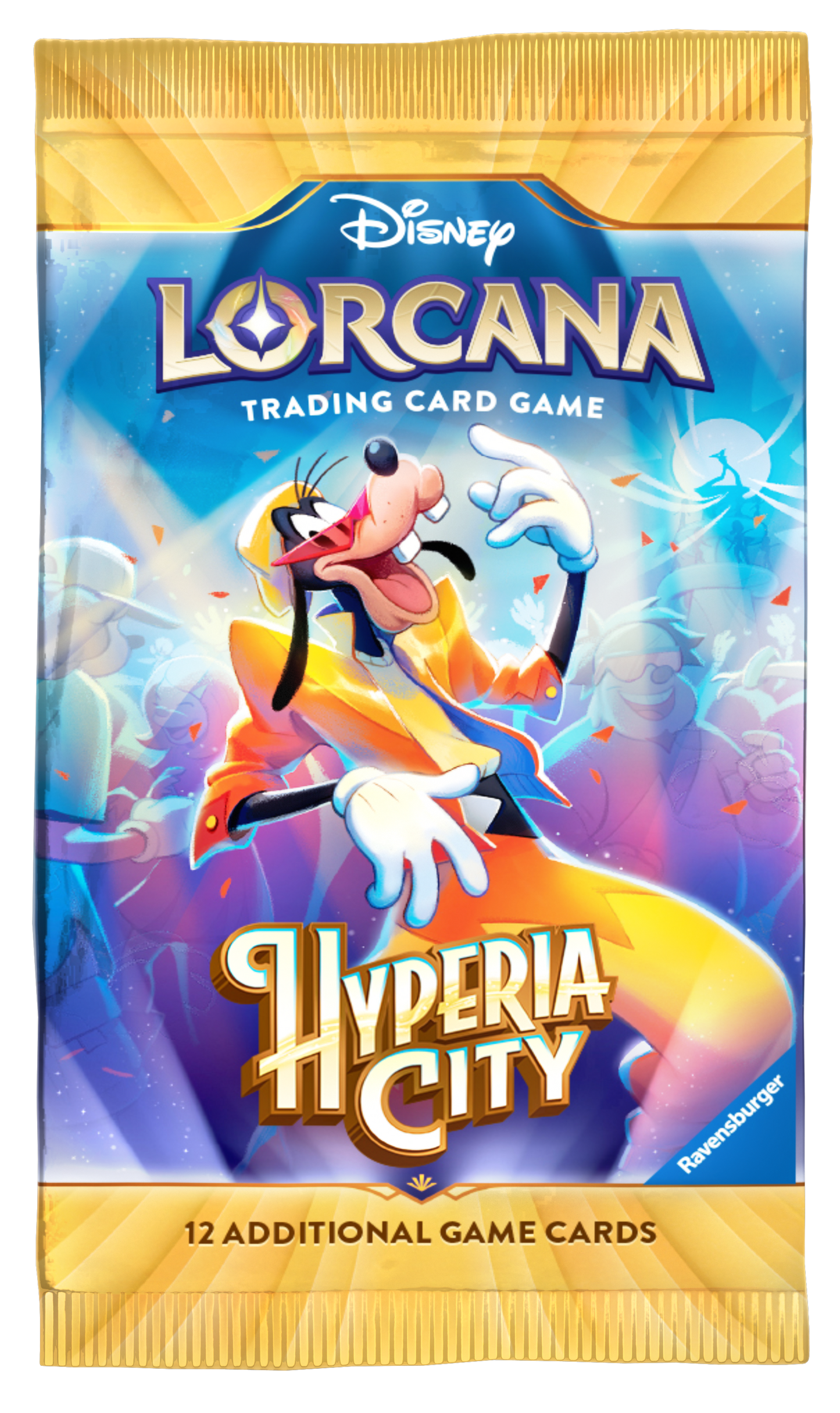 Disney Lorcana Hyperia City Booster Display 24 Booster Englisch