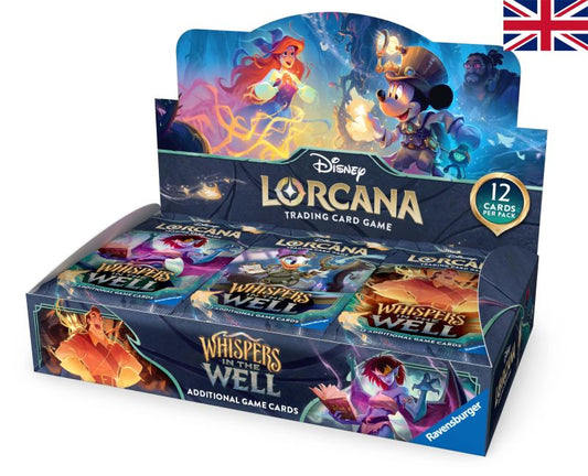 Disney Lorcana Whispers in the Well Booster Display 24 Englisch