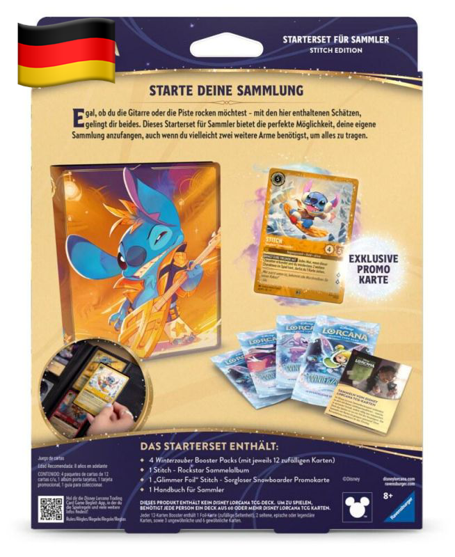 Disney Lorcana - Winterzauber: Starter Set für Sammler Deutsch