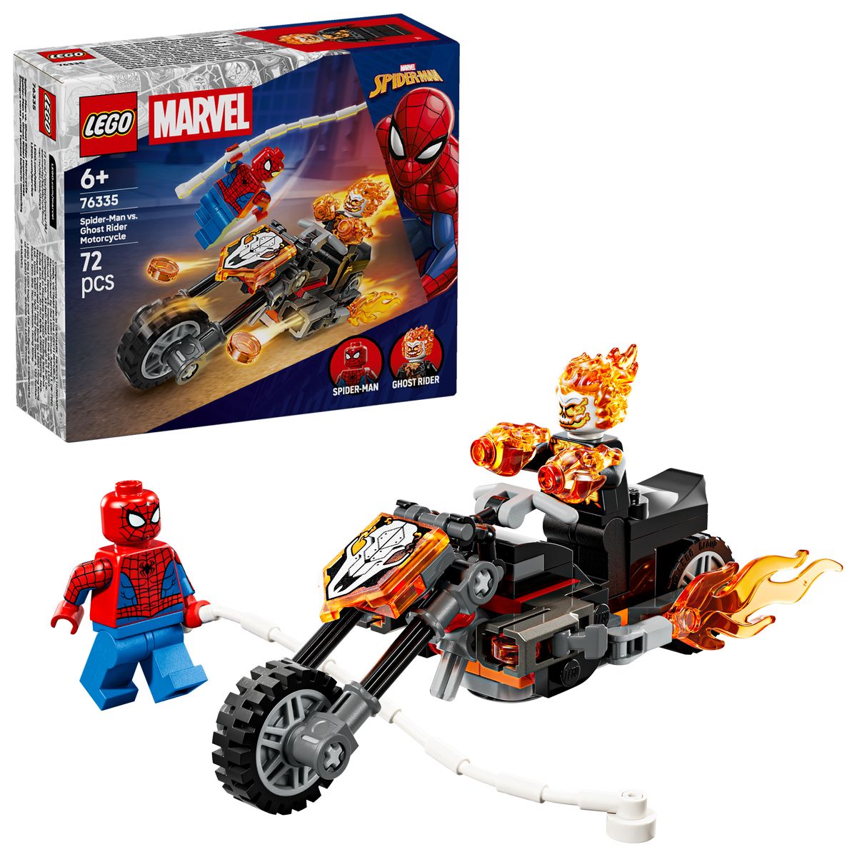 Lego Marvel Super Heroes 76335 Spider- Man vs. Ghost Rider