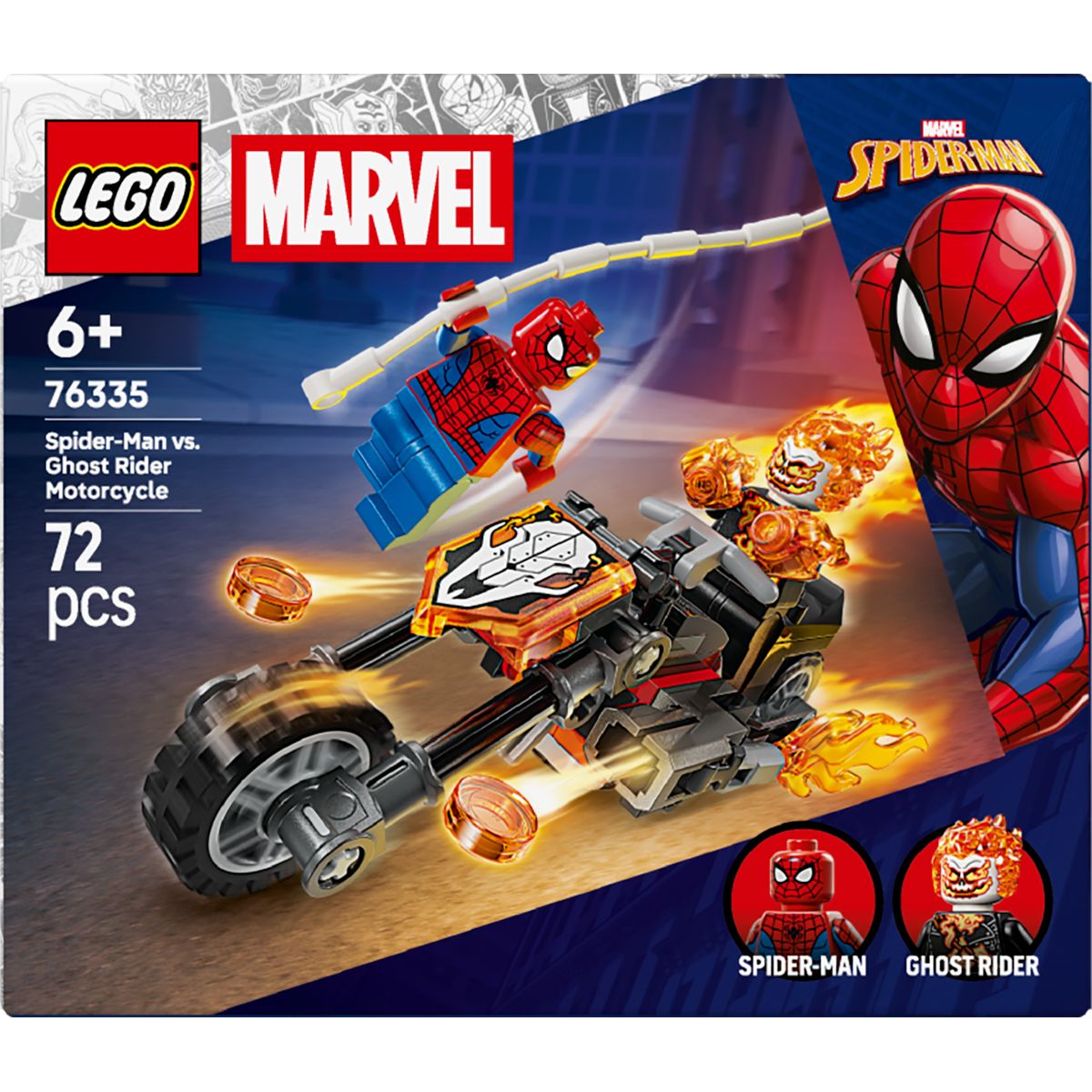 Lego Marvel Super Heroes 76335 Spider- Man vs. Ghost Rider