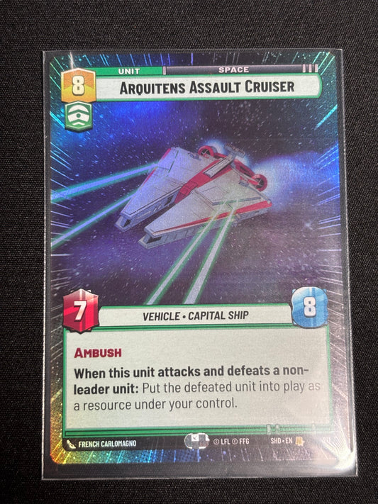 Arquitens Assault Cruiser | Hyperspace | XSHD 391 | Star Wars Unlimited | SHD