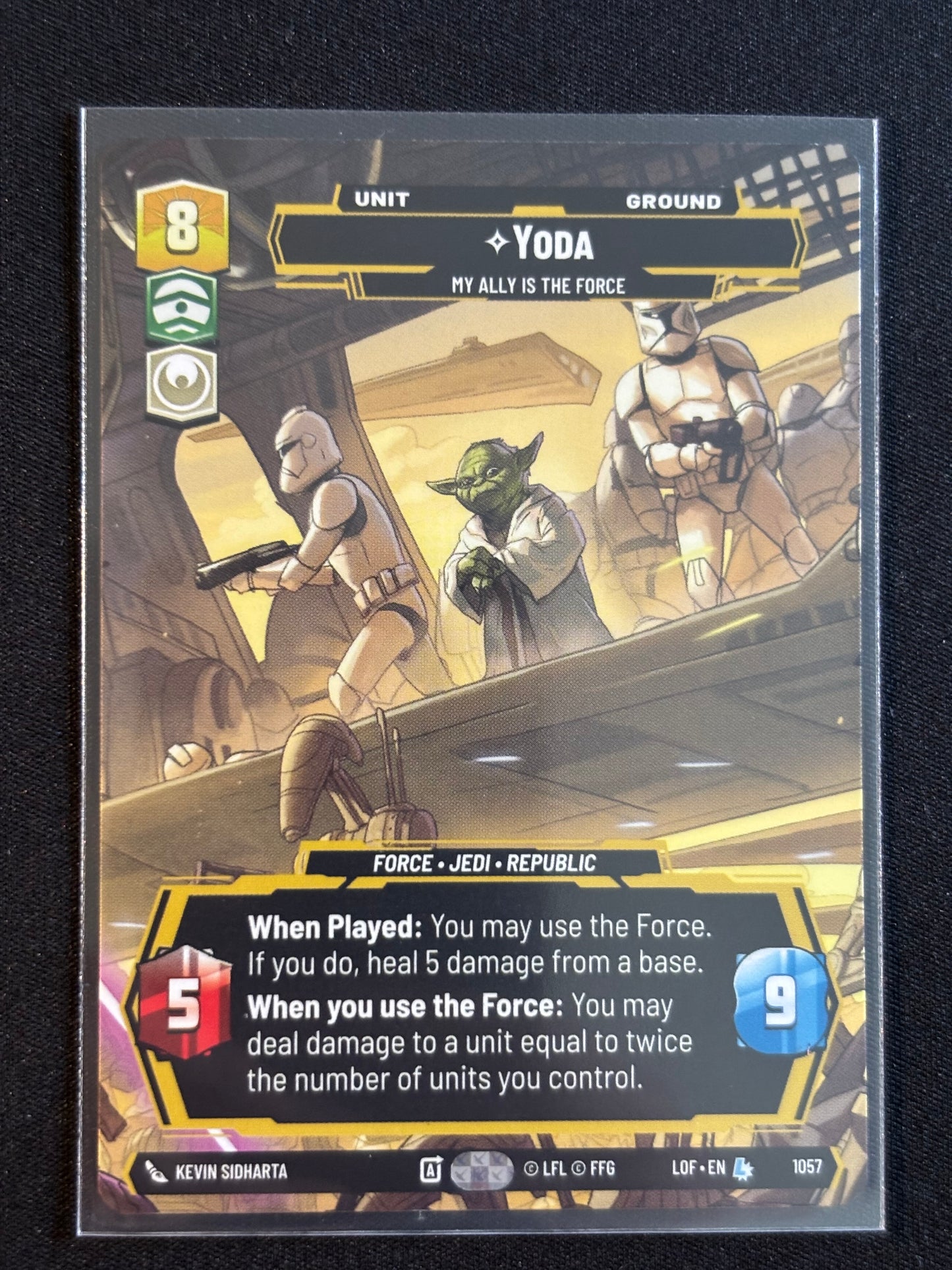 Yoda Prestige - Legends of the Force XLOF 1057 Star Wars Unlimited