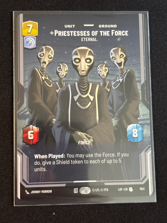 Priestesses of the Force Prestige - Legends of the Force XLOF 1041 Star Wars Unlimited
