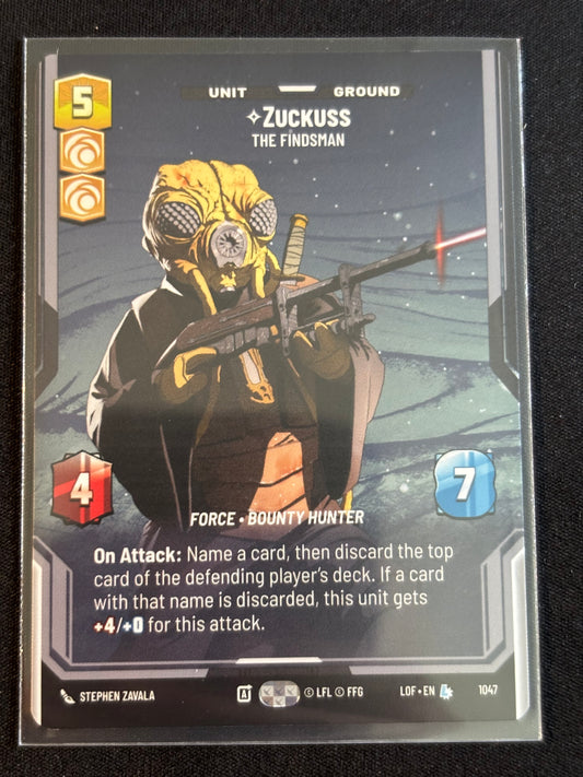 Zuckuss Prestige - Legends of the Force XLOF 1047 Star Wars Unlimited