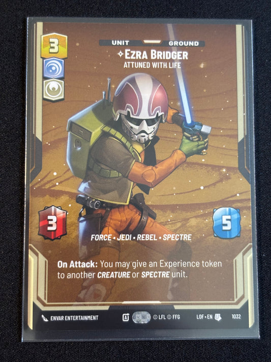 Ezra Bridger Prestige - Legends of the Force XLOF 1032 Star Wars Unlimited