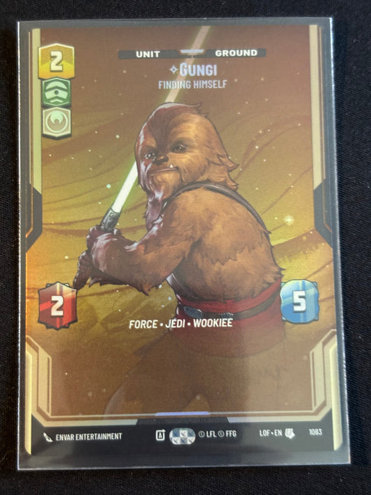 Gungi Prestige Foil - Legends of the Force XLOF 1083 Star Wars Unlimited