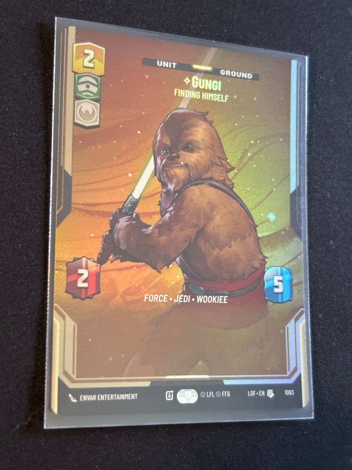 Gungi Prestige Foil - Legends of the Force XLOF 1083 Star Wars Unlimited