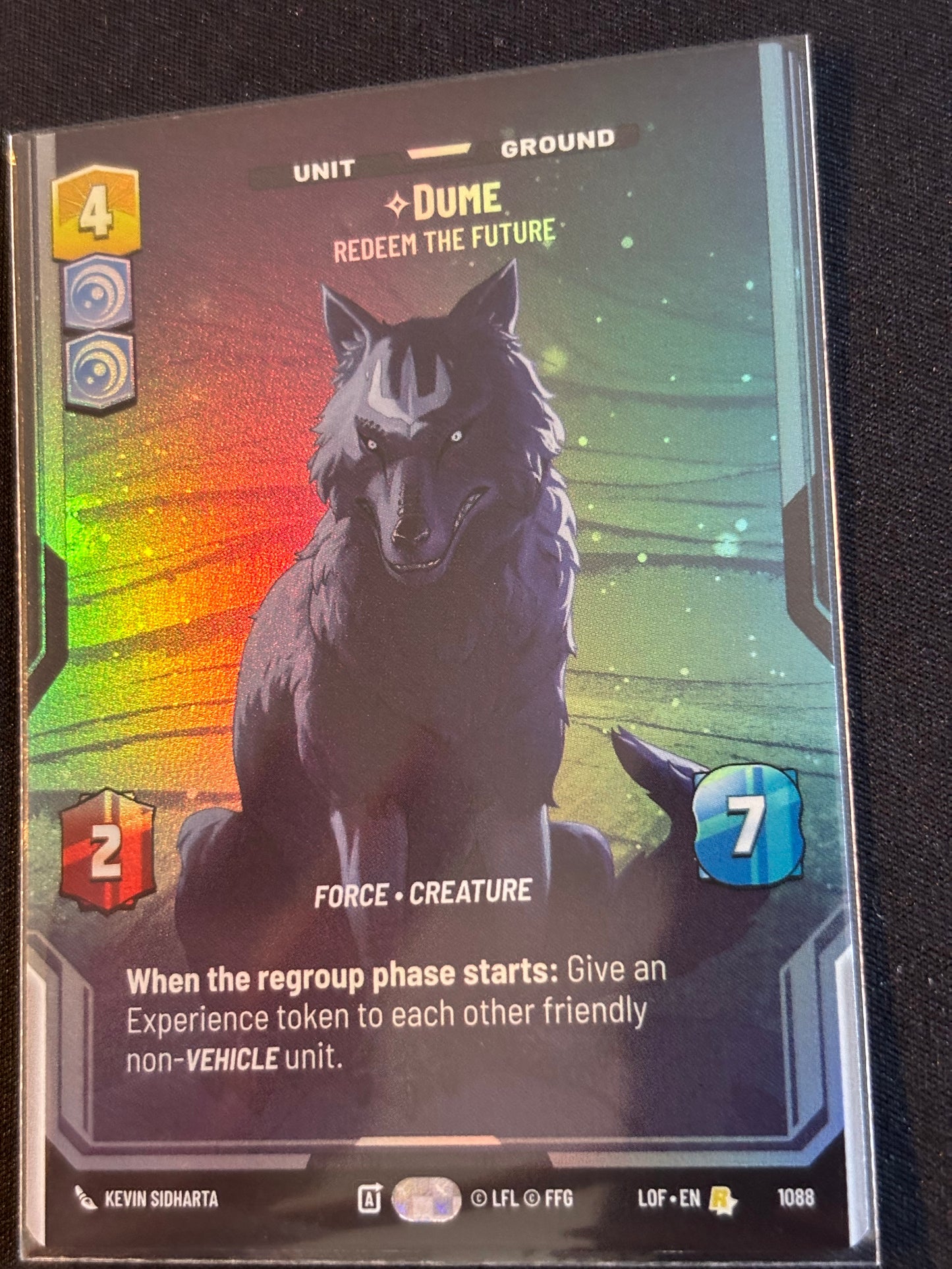 Dume Prestige Foil - Legends of the Force XLOF 1088 Star Wars Unlimited