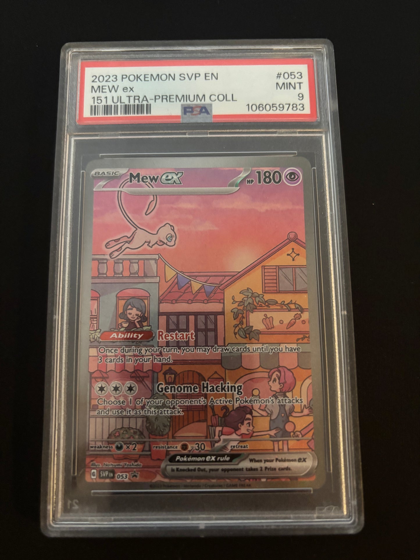 2023 Pokémon SVP EN Mew Ex Promo PSA 9