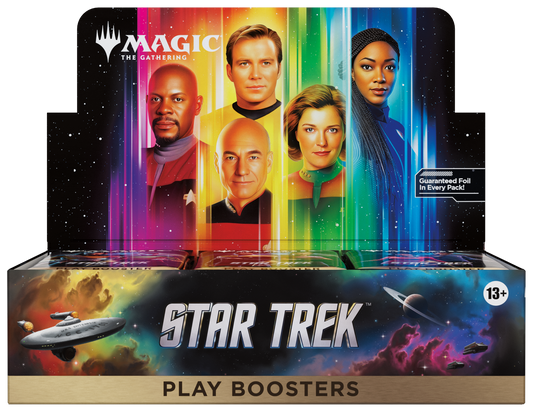 MTG  Star Trek Play Booster Display 30 Boosters  EN