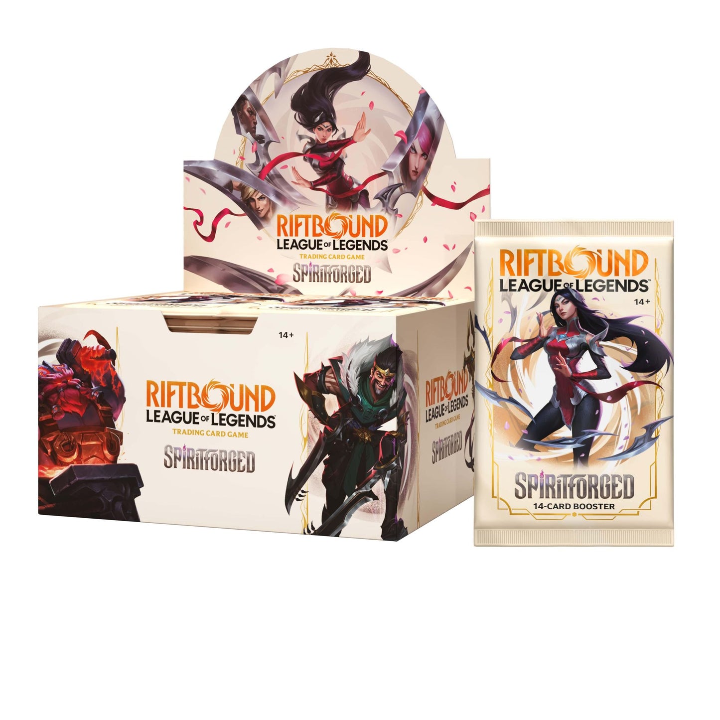 Riftbound League of Legends - Spiritforged Booster Display (24 packs)