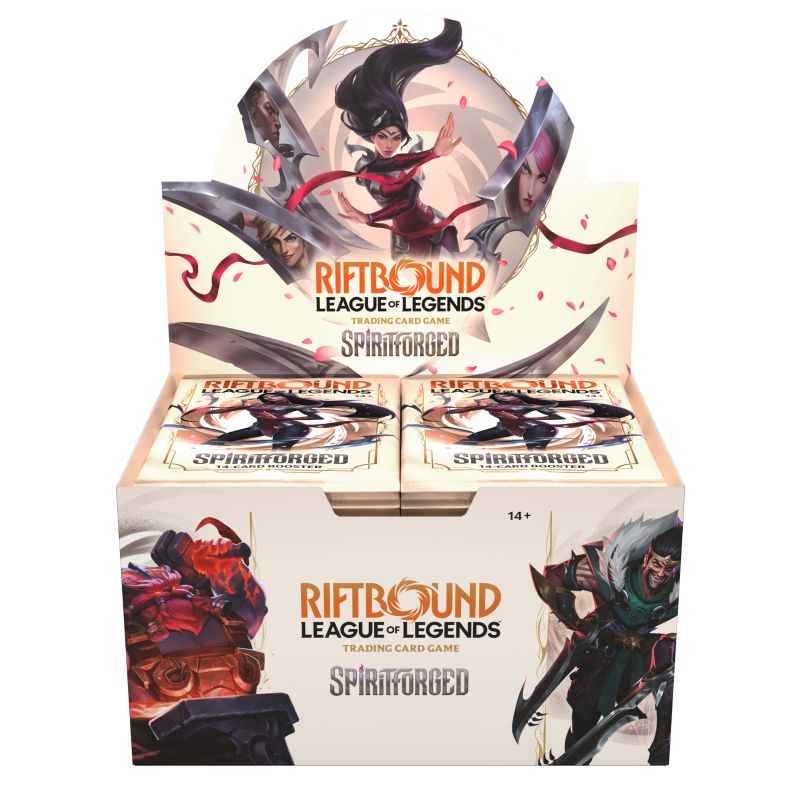 Riftbound League of Legends - Spiritforged Booster Display (24 packs)
