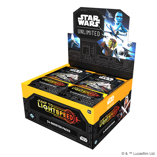 Star Wars Unlimited Jump to Lightspeed Booster Display