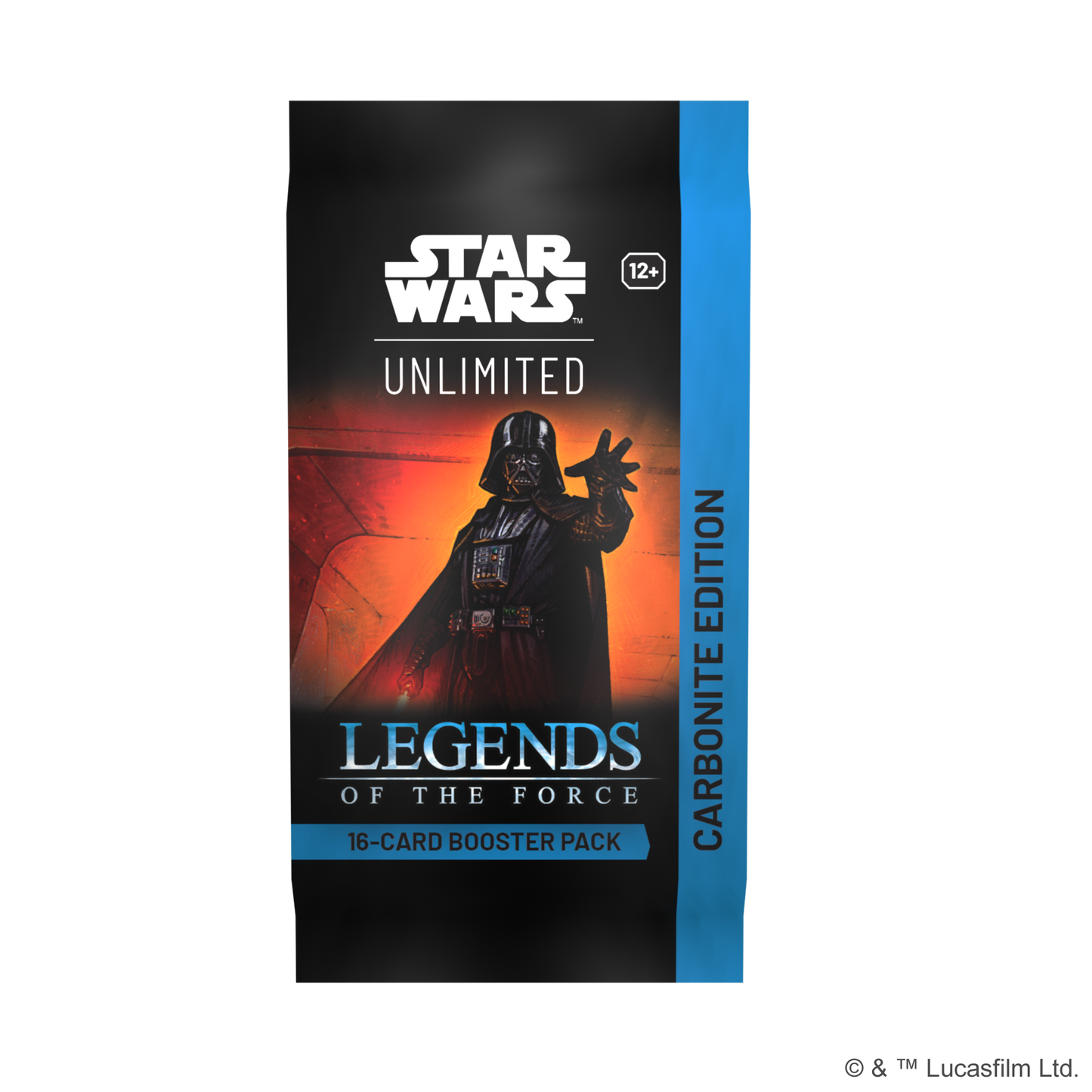 Star Wars Unlimited Legends of the Force Carbonite Booster Display