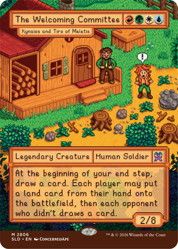 MTG - Secret Lair x Stardew Valley Welcome to Stardew Valley