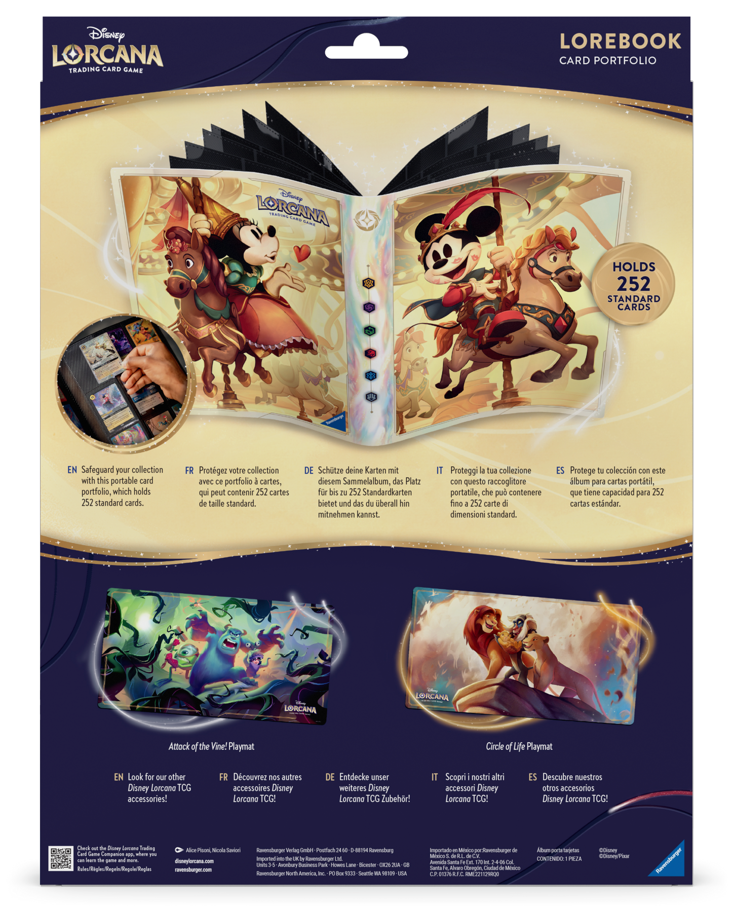 Disney Lorcana Sammelalbum Micky & Minnie