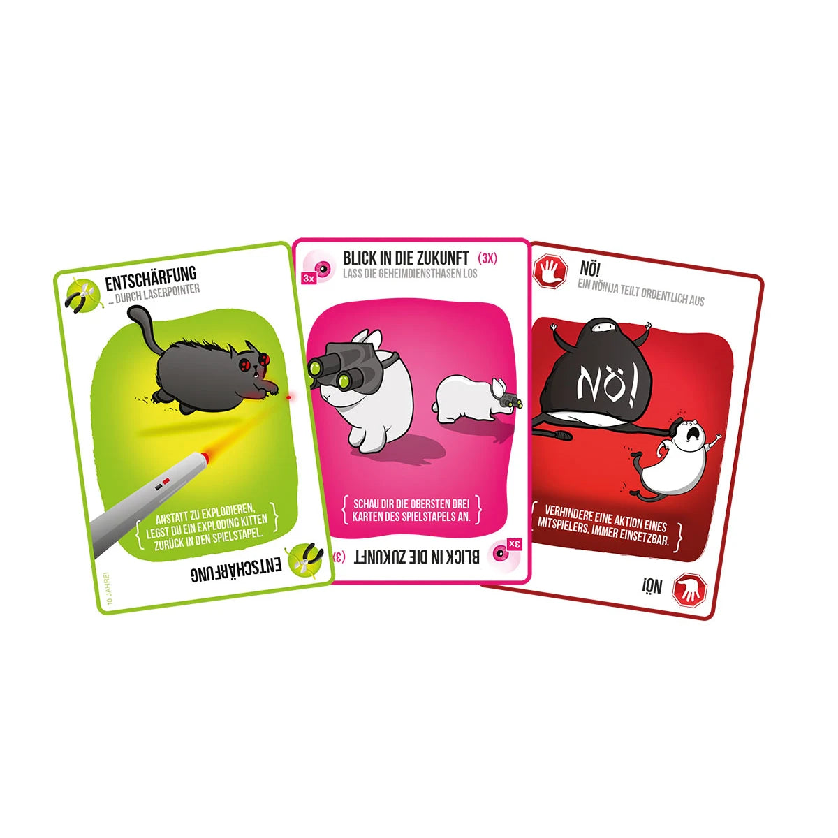 Exploding Kittens 10-Jahre-Jubiläums-Edition Tin