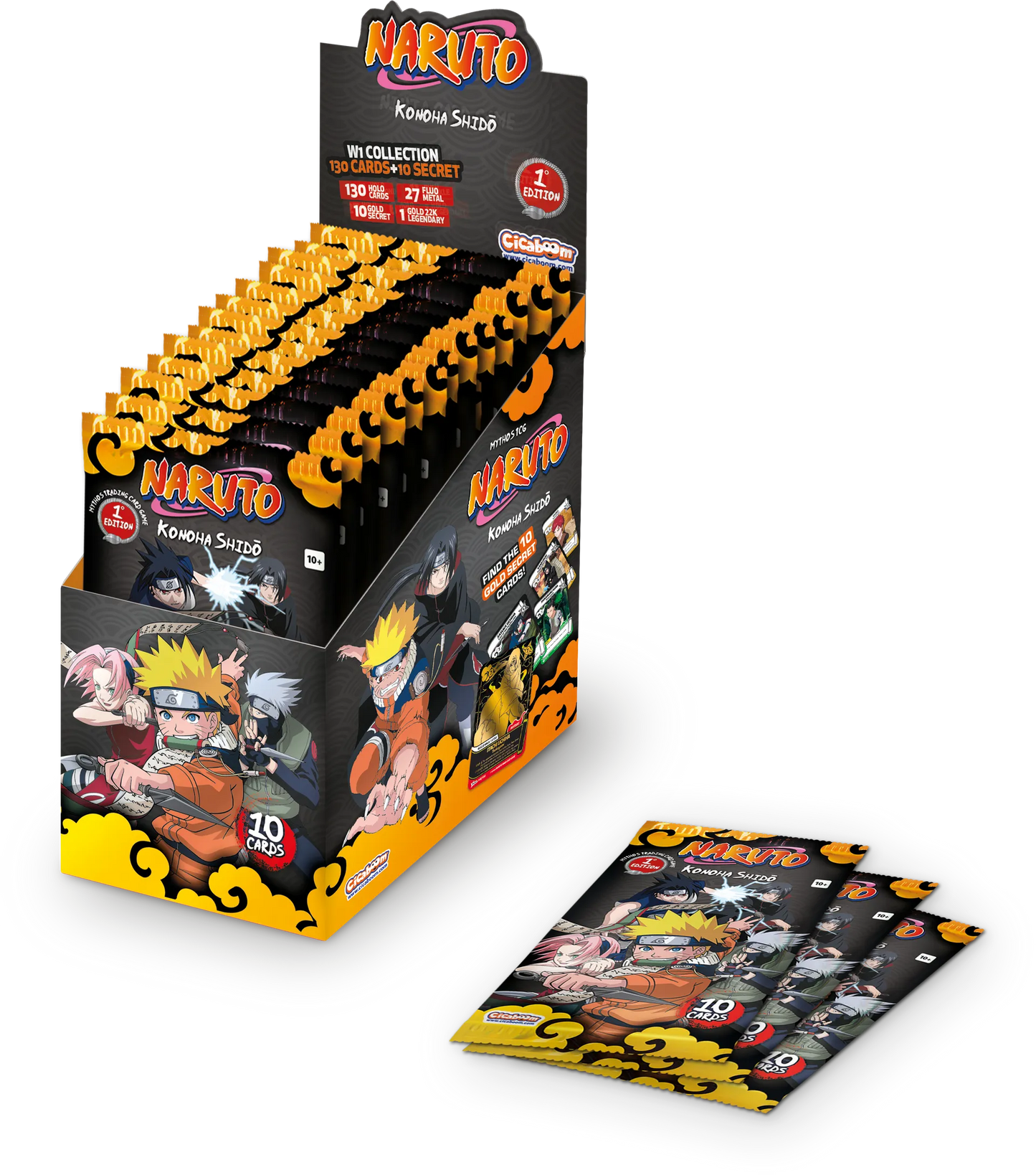 Naruto Mythos TCG Display - Englisch