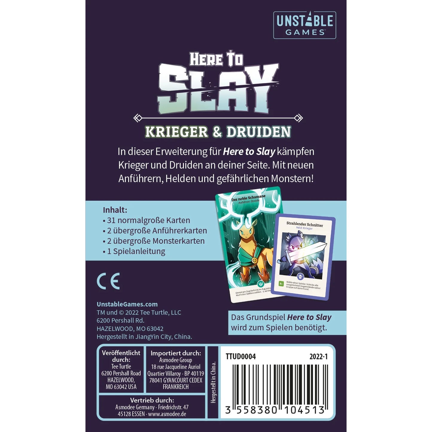 Here to Slay – Krieger & Druiden Erweiterung