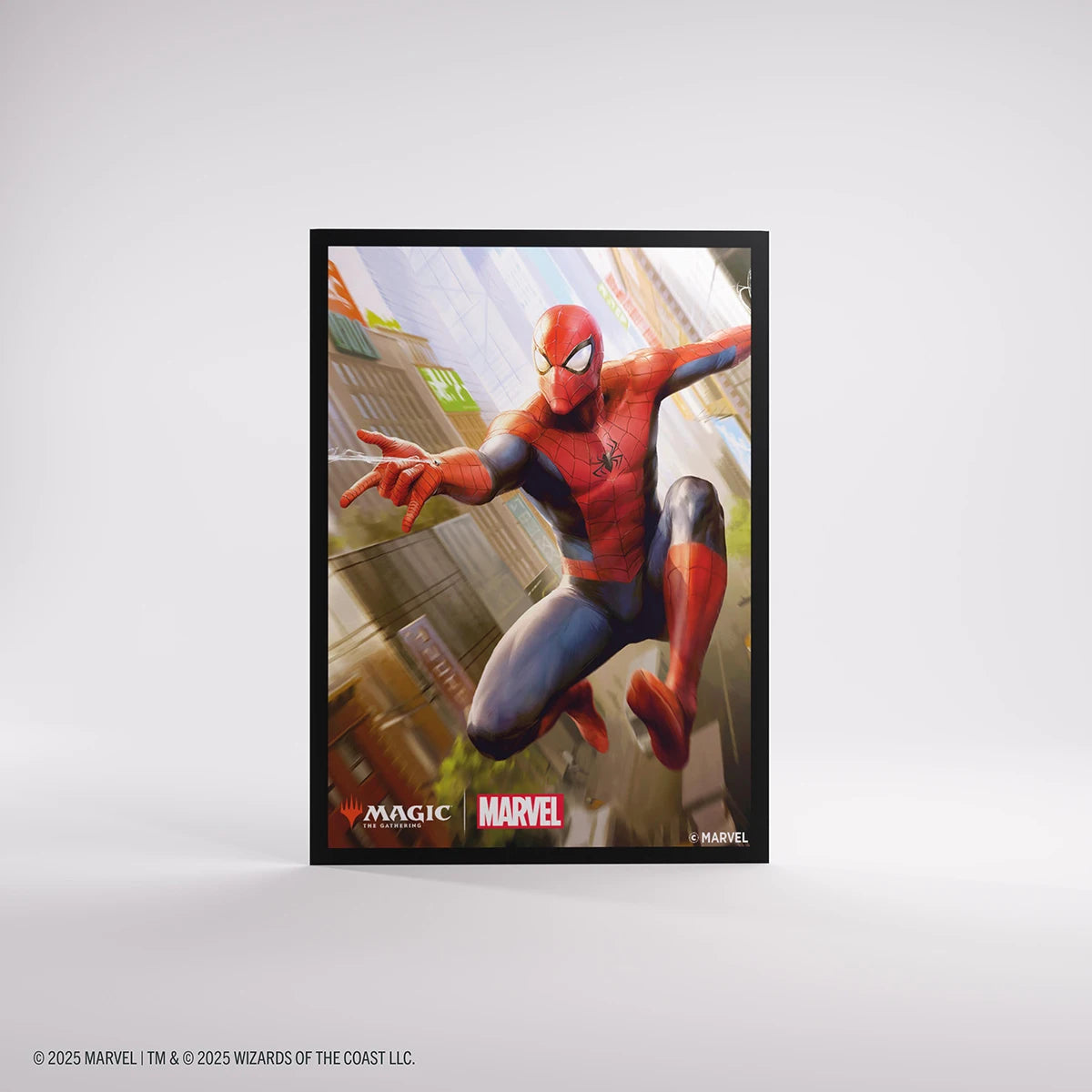 Magic The Gathering  Marvel's Spider-Man Premium Art Sleeves Spider-Man