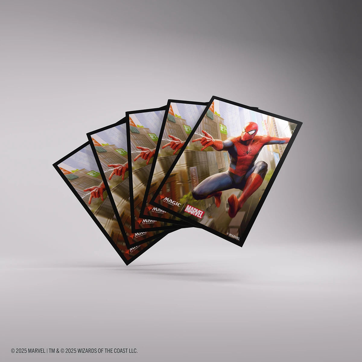 Magic The Gathering  Marvel's Spider-Man Premium Art Sleeves Spider-Man