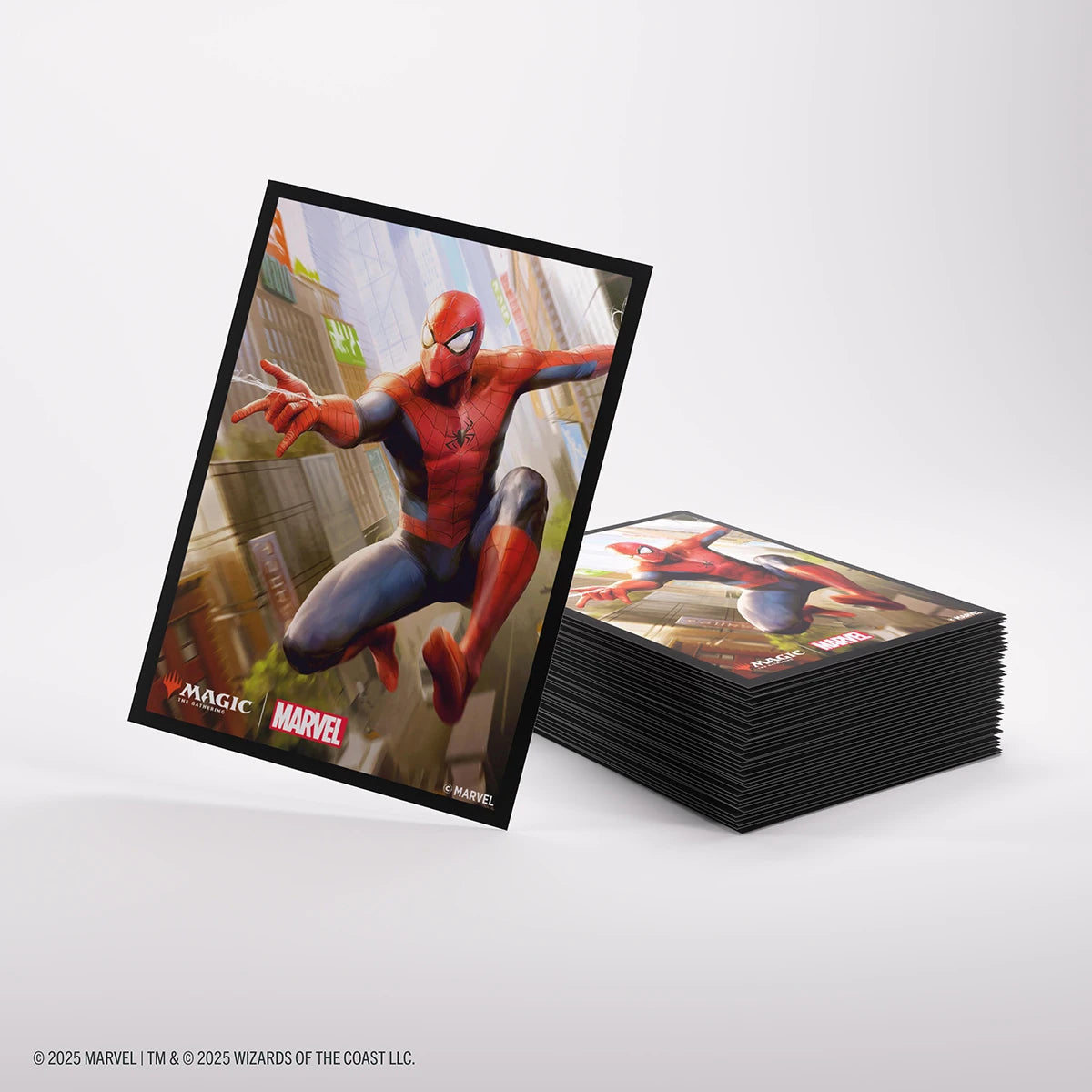 Magic The Gathering  Marvel's Spider-Man Premium Art Sleeves Spider-Man