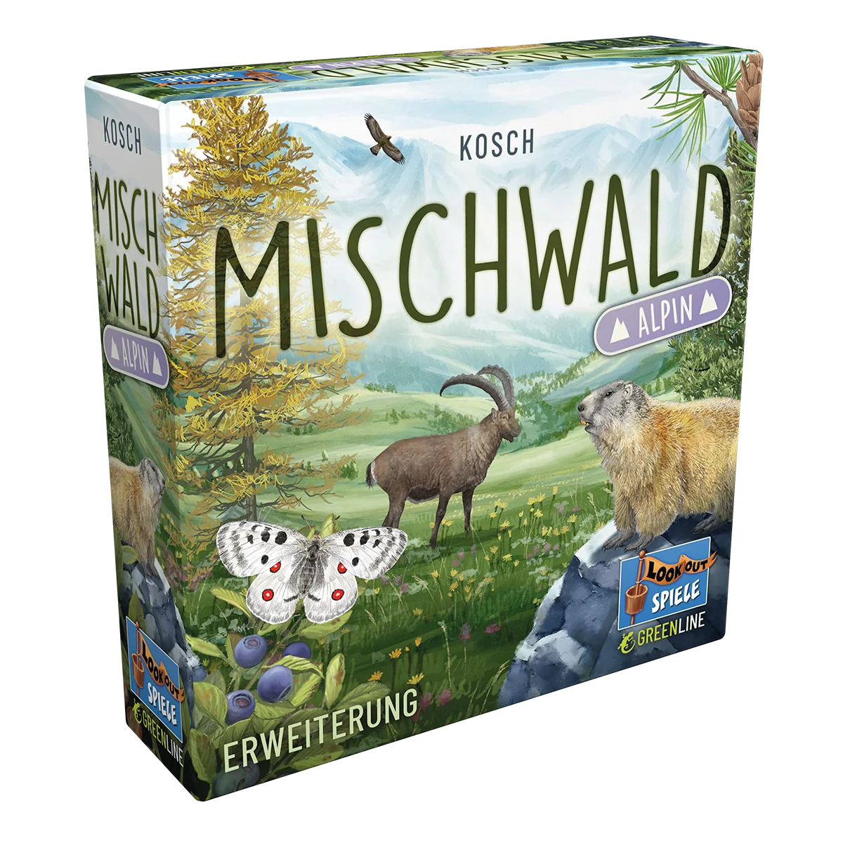 Kartenspiel Mischwald – Alpin Erweiterung