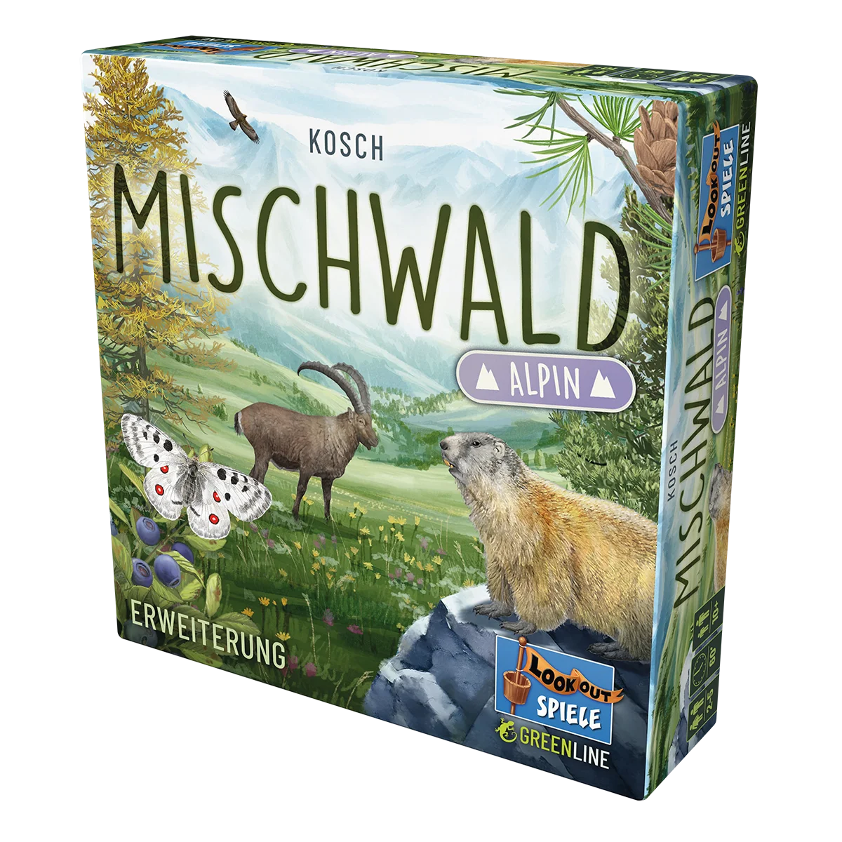Kartenspiel Mischwald – Alpin Erweiterung