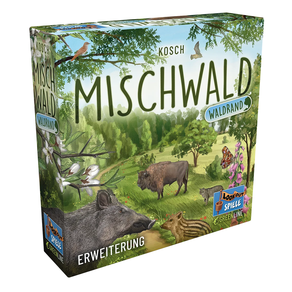 Kartenspiel Mischwald – Waldrand Erweiterung